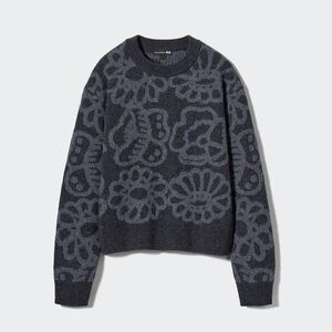 Marimekko x Uniqlo lambswool crew neck sweater